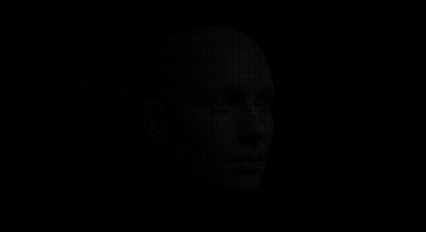 Black, a field in its own tones